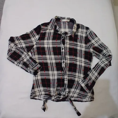 Camisa xadrez feminina tam M