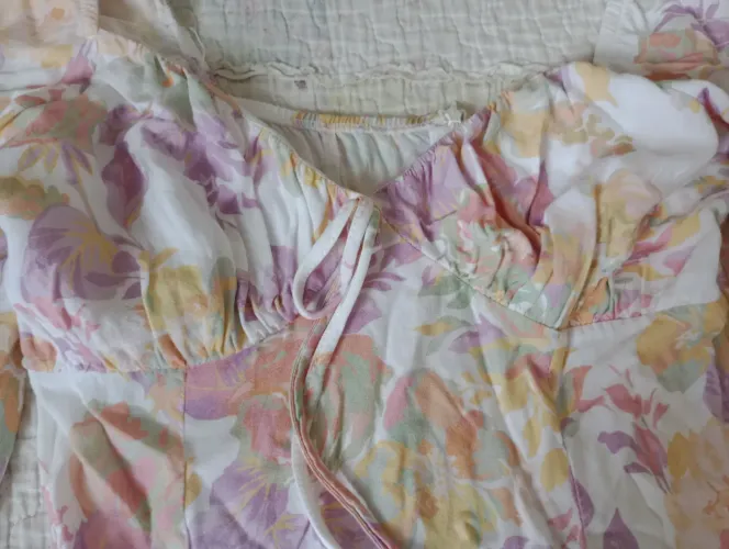 Vestido estilo camponesa 