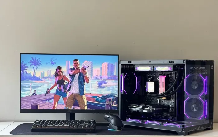 PC Gamer Completo Ryzen 7 + RTX 5060 + Monitor 180Hz