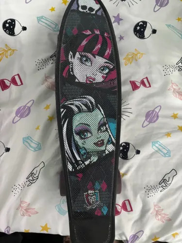 Skate longboard monster high infantil 