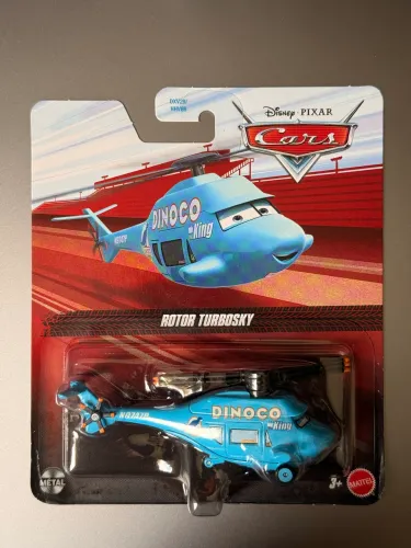Disney Pixar Cars Helicóptero Dinoco