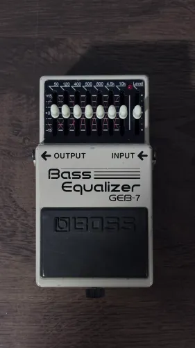 Bass Equalizer Boss GEB-7 made in Japan