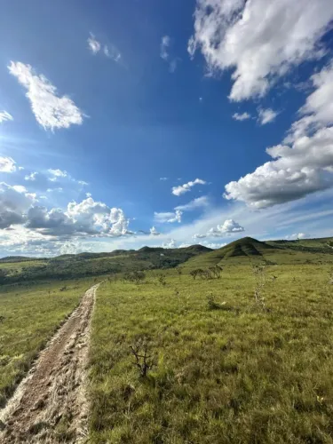 Linda chácara de 2 hectares plana ao lado do asfalto c água - Santo Antonio do Descoberto