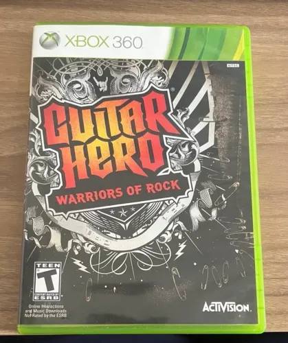 Guitarra Guitar Hero Warriors of Rock + Jogo Original