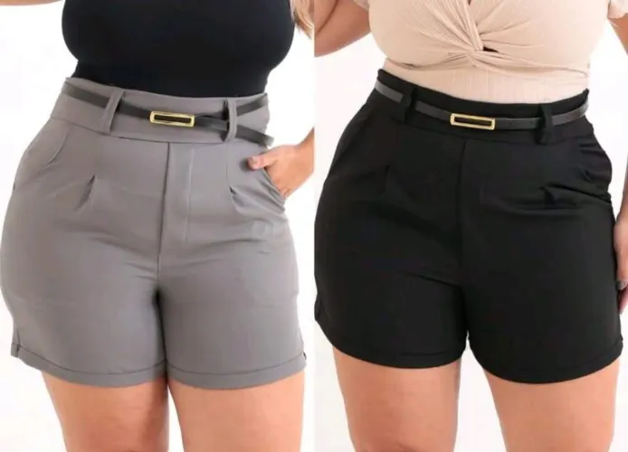 Short plus size 