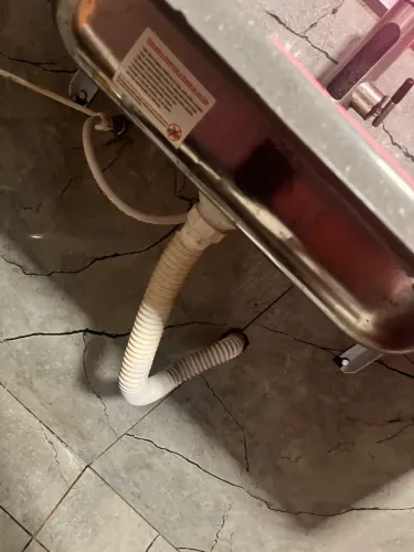 Pia De Cozinha 1,20m Mármore Sintético Com Cuba Inox