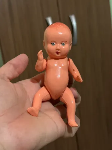 Boneca antiga marca Moreno anos 50/60 - Mini doll