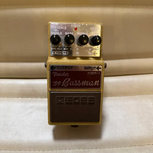 Pedal Boss Fender Bassman '59 FBM-1 - Conservadão!!! Top!!