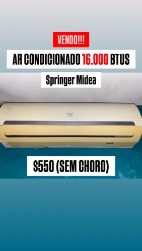 Ar condicionado springer midea