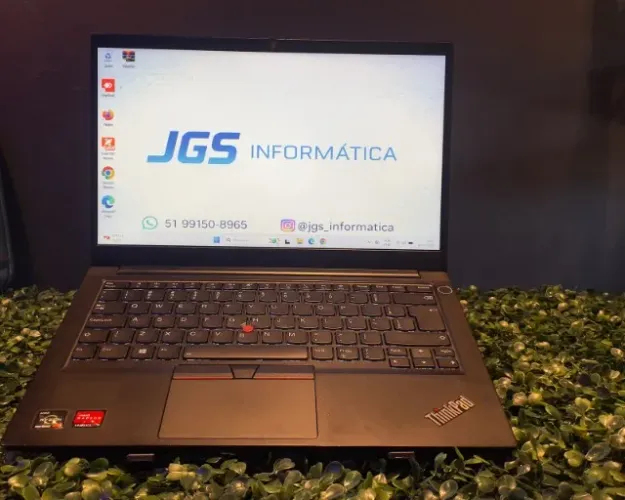 Processador AMD Ryzen 3 4300U/8gbRAM/SSD NVMe 240gb-LENOVO THINKPAD E14