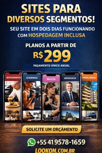 Landing page e sites completos