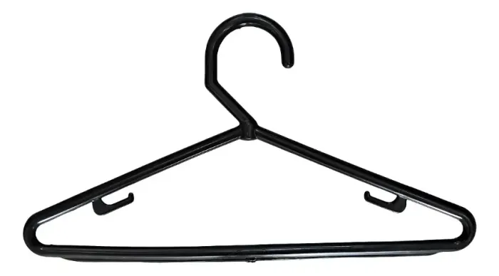 Cabides Montar Loja Infantil para calças, camisas Kit de 84 unidades cor preto