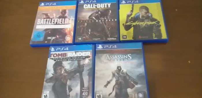 JOGOS DE PS4 ORIGINAIS