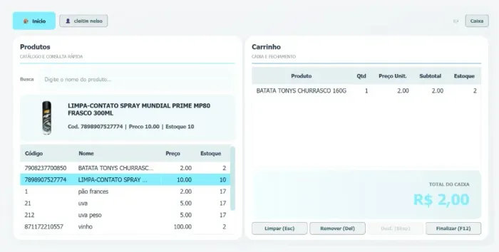 PDV Gratuito com Loja Online - Sim PDV