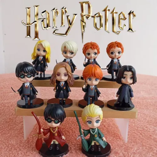 Kit 10 Mini Figures Harry Potter - Coleção Completa Pronta Entrega