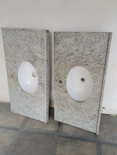 Balcão pia granito cuba