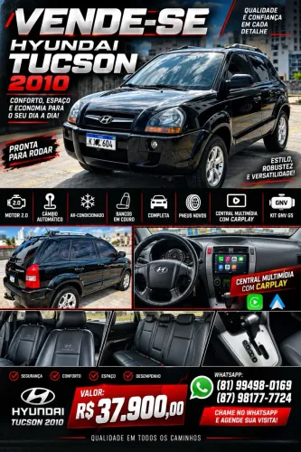 Hyundai Tucson 2.0 16V Aut. 2010
