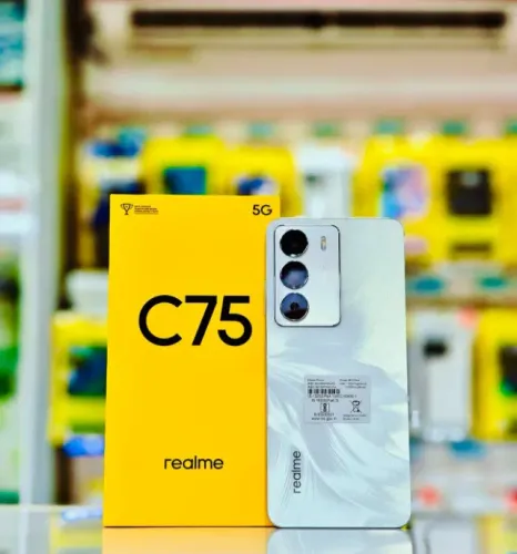 REALME C75 5G 8/256GB NOVO LACRADO, PROMOÇÃO!!!