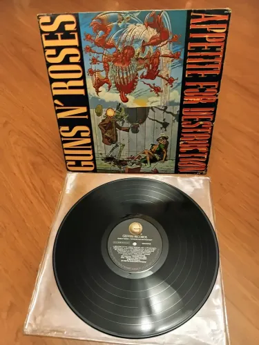 VINIL GUNS N'ROSES APPETITE FOR DESTRUCTION