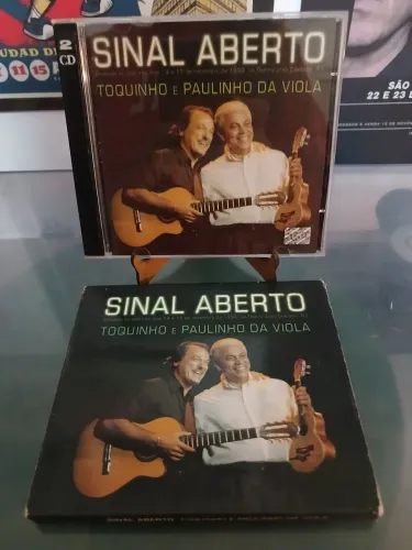 Cd duplo Toquinho e Paulinho da Viola