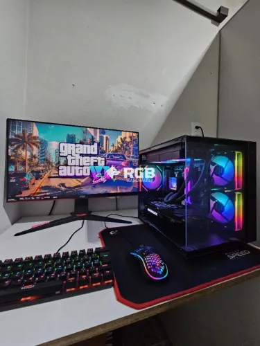 PC Gamer Ryzen 7 5700X3D RTX4060-Ti 8GB DDR4 32GB NVMe 512GB