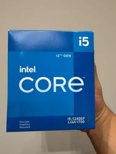 Processador Intel Core I5-12400F 2.50GHZ LACRADO