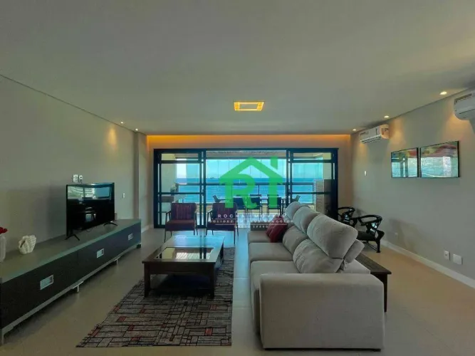 Apartamento Frente Mar, 4 Dormitórios (4 Suítes), 2 Vagas, Área de Lazer, Jardim Astúrias,