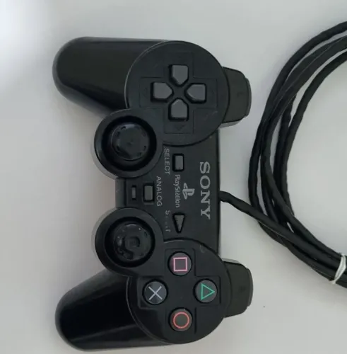 Controle Ps2 original, pequeno quebrado foto 4