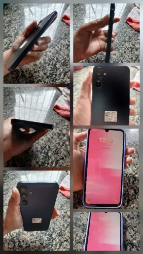 A15 5g, nunca foi trocado nada, quase nada de marcas de uso está super conservado