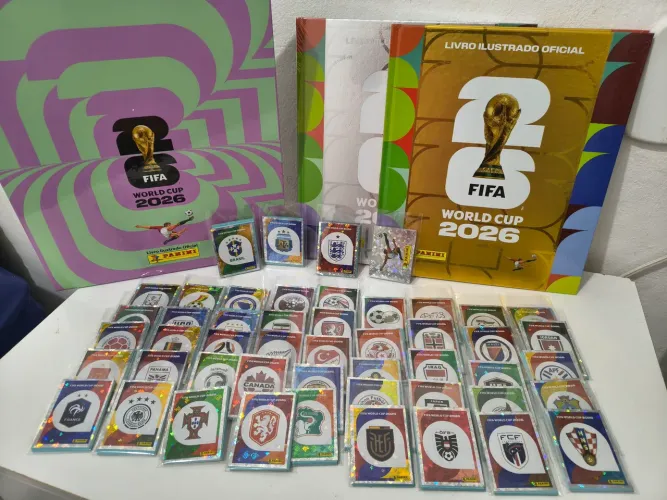 Álbum completo copa 2026 pra colar !!