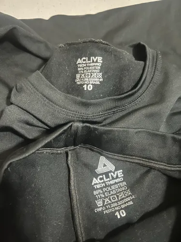 Roupa térmica infantil TAM. 10 anos