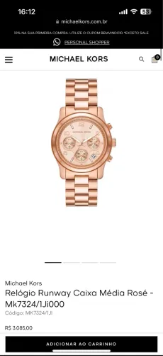 Relógio Michael Kors 