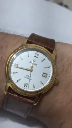 LÍNDO RELÓGIO BULOVA AUTOMÁTICO CLASSIC ORIGINAL . !!!