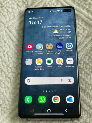 S10 PLUS - 128G funcionando tudo!