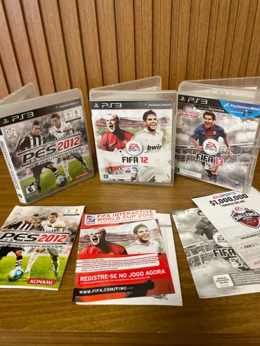 Trio de Jogos Futebol para PS3