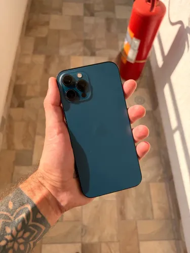 IPhone 12 Pro Max 256Gb cor Azul