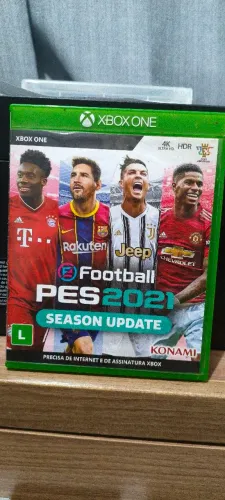 PES 21 Xbox one mídia física