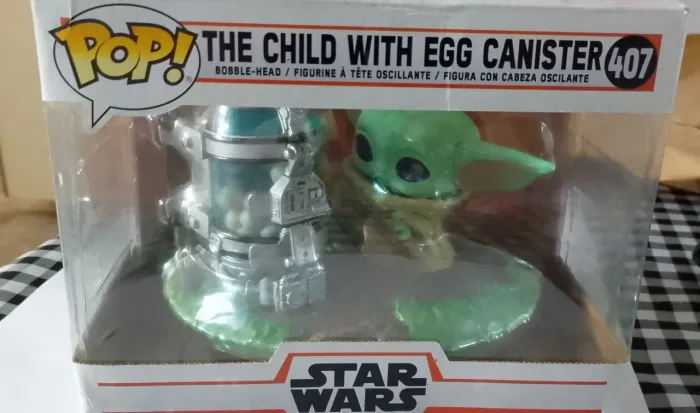 Funko Pop The Child With Egg Canister #407