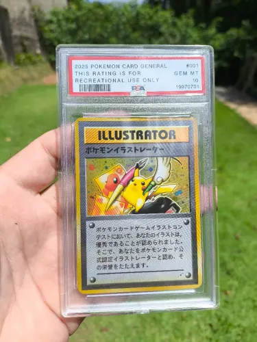 Carta Pikachu illustrador (não oficial)