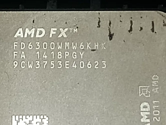 Processador gamer. Amd FX6300
