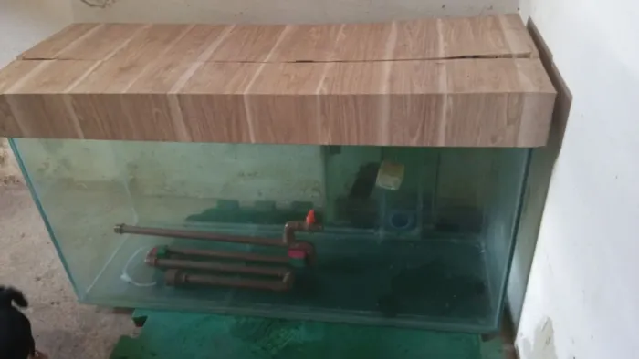 Aquário com sump