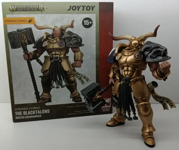 Rostus Oxenhammer Warhammer Age of Sigmar Joytoy