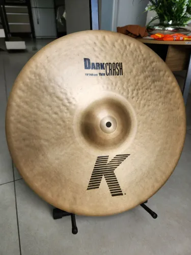 Prato Crash Zildjian K Dark Thin 19 (ñ sabian paiste bosphorus heartbeat istanbul turkish)