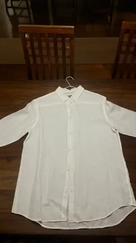camisa masculina reserva linho gg