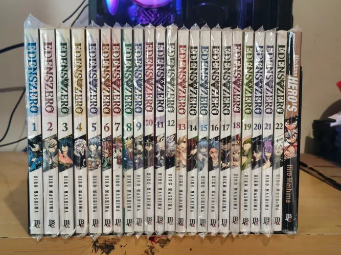 Mangá Edens Zero do 1 ao 22 + Machima Hiro's