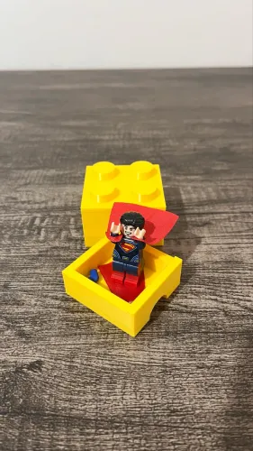 Caixinha Porta Lego. Organize suas pecinhas com estilo ?