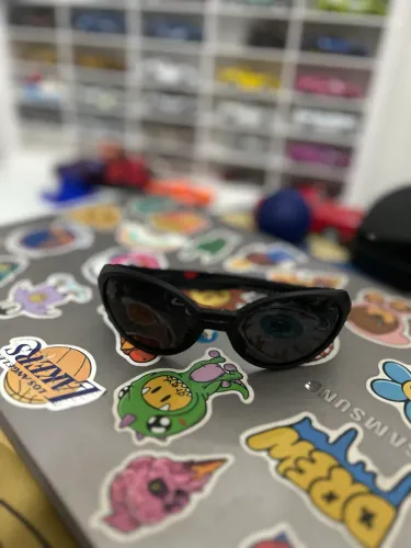 Óculos de Sol Oakley Eye Jacket Redux Matte Black Lentes Prizm Black OO *