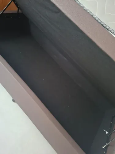 Cama box com colchão NOVA- sem uso