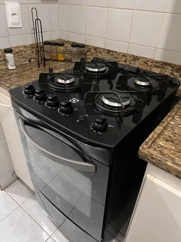 Fogão Mesa de Vidro 4 Bocas Electrolux 52LPV Preto