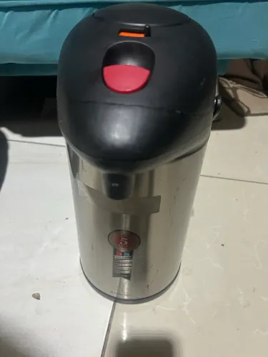 Garrafa térmica inox pressão